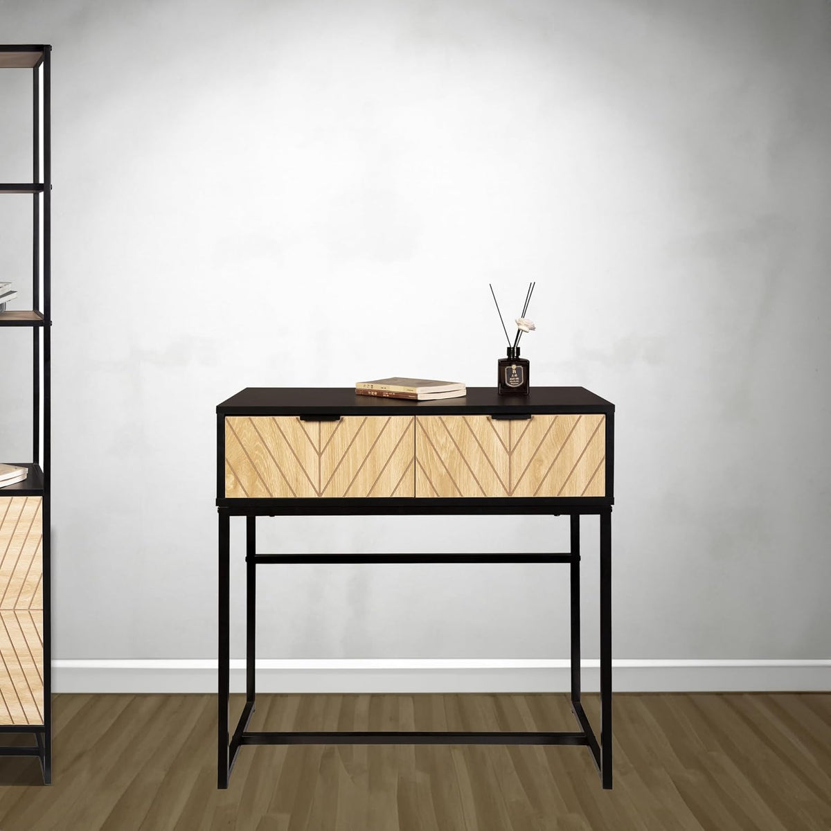 Modern Narrow Console Table for Entryway & Living Room