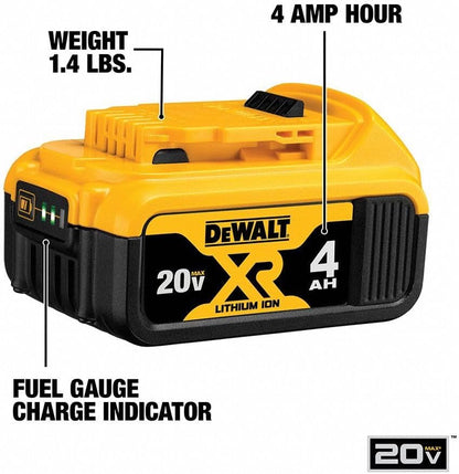 20V MAX XR 4Ah Lithium-Ion Battery 2-Pack 🔋 | High-Performance Power Tool Batteries