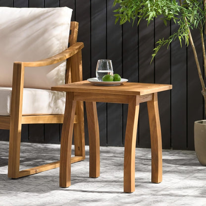 Modern Accent Table with Practical Storage