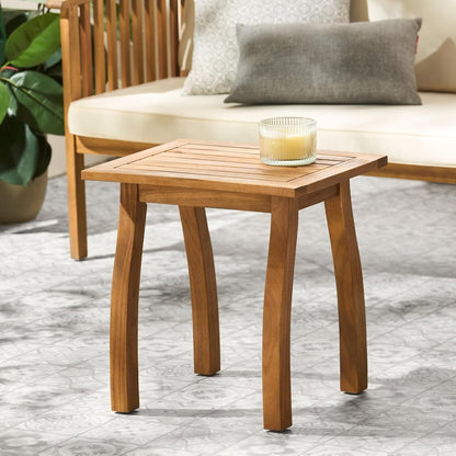 Modern Accent Table with Practical Storage