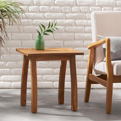 Modern Accent Table with Practical Storage